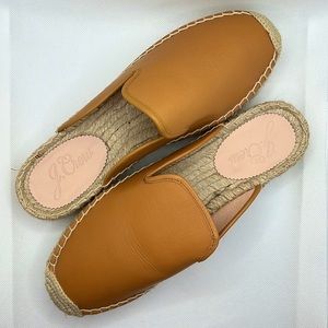 J.Crew Leather Espadrille Flats